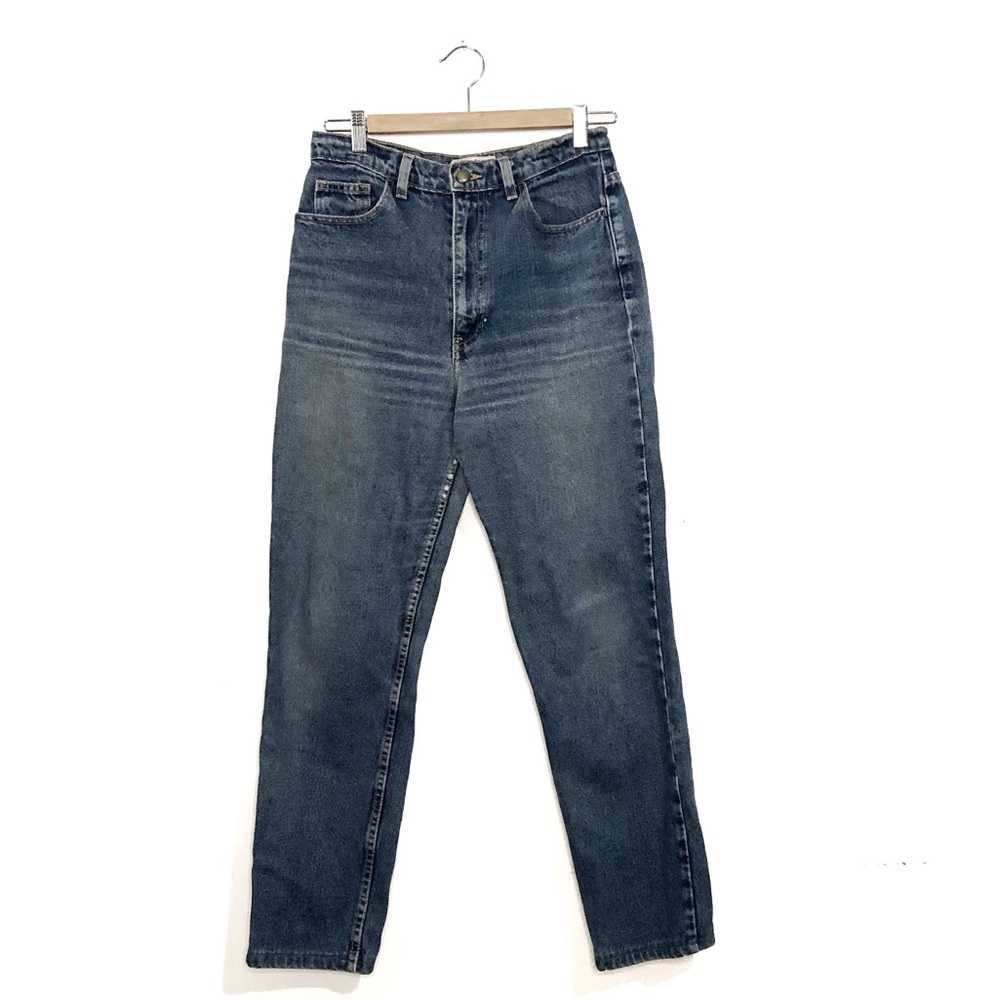 American Apparel | Mom Jeans with Graphic Patch